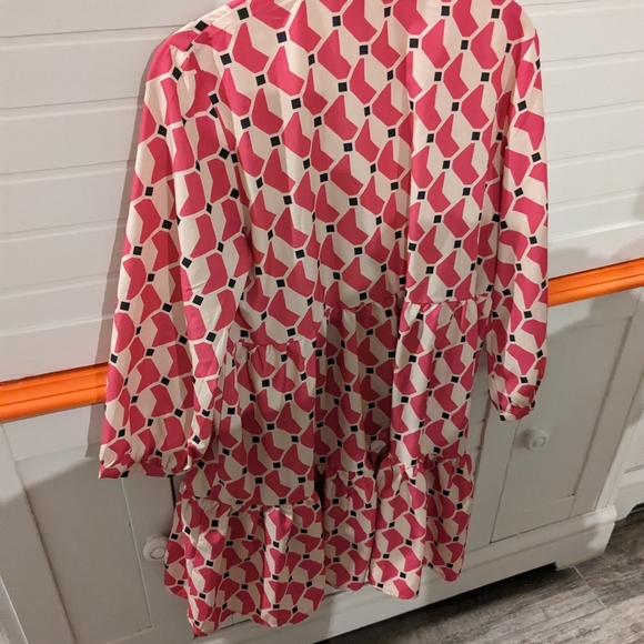 Sunday up medium pink and cream dress - Picture 2 of 2